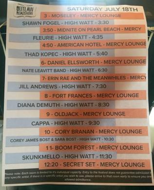 high watt schedule july 18